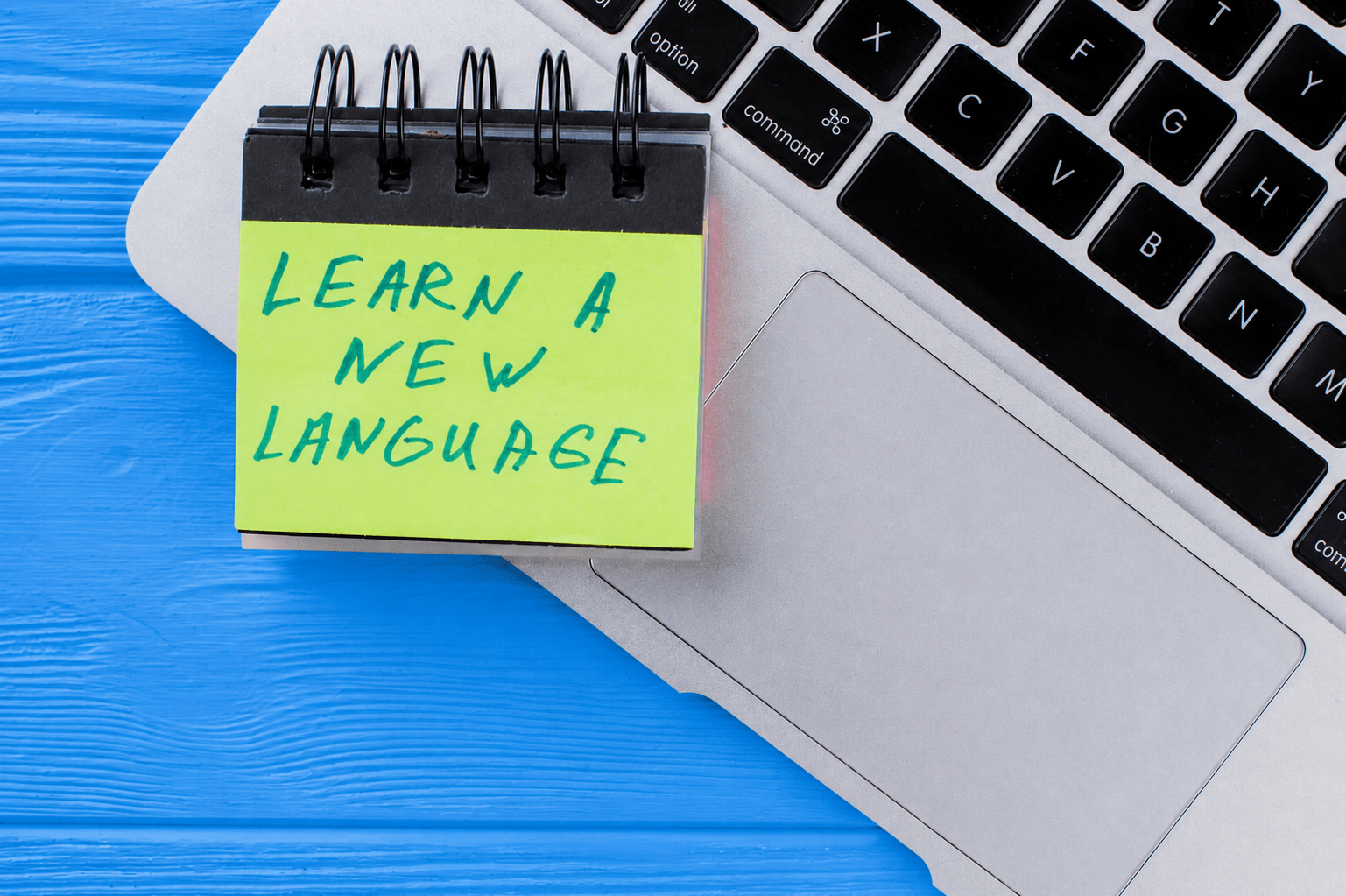learn-a-new-language-with-a-laptop-computer